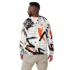 all-over-print-recycled-unisex-sweatshirt-white-back-6a9c3fd073d6c.jpg AillForSounds SOUND BEYOND BORDERS Graffiti Unisex Sweatshirt
