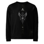 all-over-print-recycled-unisex-sweatshirt-white-front-6aa98b674881c.jpg AillForSounds SONIC HORIZON Signature Unisex Sweatshirt