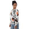 all-over-print-recycled-unisex-sweatshirt-white-left-front-6a9c3fd071f6a.jpg AillForSounds SOUND BEYOND BORDERS Graffiti Unisex Sweatshirt