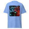unisex-classic-tee-carolina-blue-front-6aac7e6c52aa5.jpg SABRAX IGNITION Automotive Graphic Unisex T-Shirt | AillForSounds Energy
