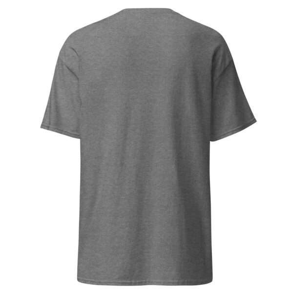 unisex-classic-tee-graphite-heather-back-6aac7e6c51536.jpg SABRAX IGNITION Automotive Graphic Unisex T-Shirt | AillForSounds Energy