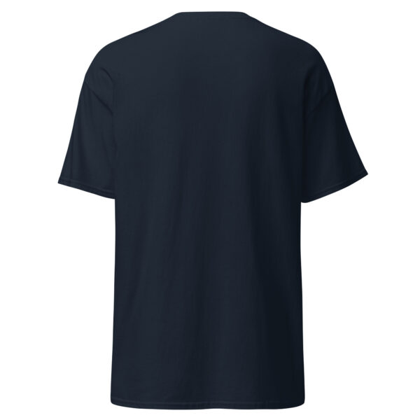 unisex-classic-tee-navy-back-6aac7e6c5143c.jpg SABRAX IGNITION Automotive Graphic Unisex T-Shirt | AillForSounds Energy