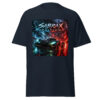 unisex-classic-tee-navy-front-6aac7e6c52b8a.jpg SABRAX IGNITION Automotive Graphic Unisex T-Shirt | AillForSounds Energy