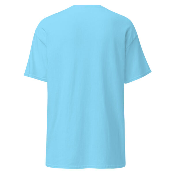 unisex-classic-tee-sky-back-6aac7e6c514d4.jpg SABRAX IGNITION Automotive Graphic Unisex T-Shirt | AillForSounds Energy