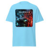 unisex-classic-tee-sky-front-6aac7e6c52c28.jpg SABRAX IGNITION Automotive Graphic Unisex T-Shirt | AillForSounds Energy